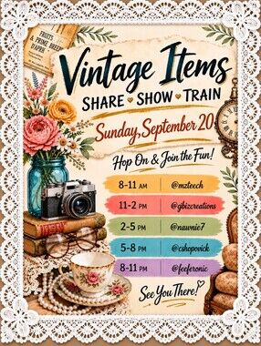 Vintage Share Show Train